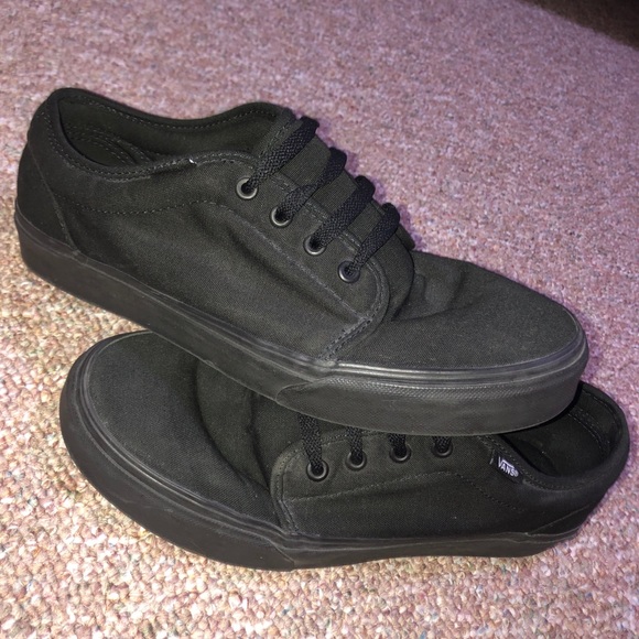 All Black Vans - Picture 1 of 1